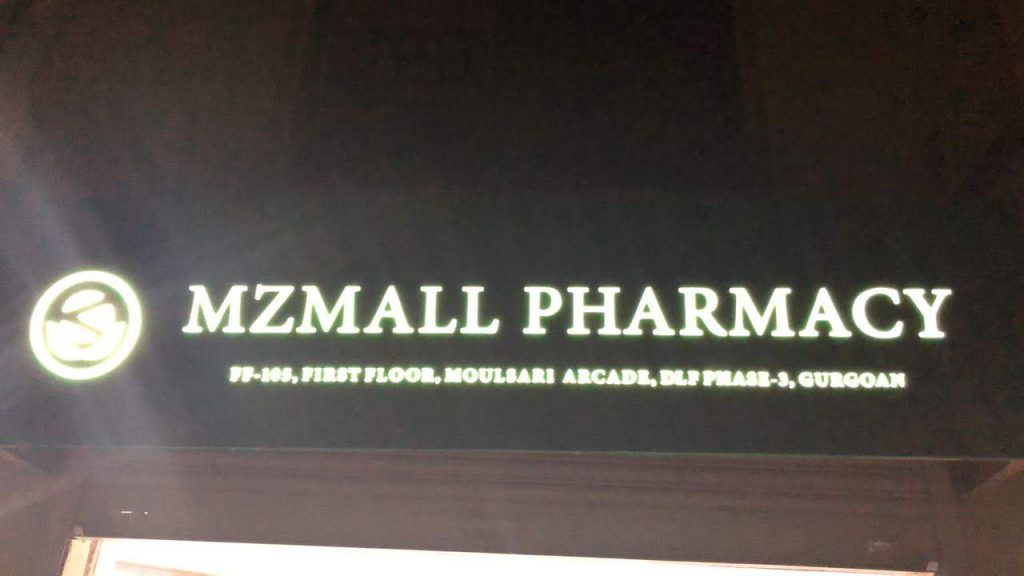 ACP LED Signage Board by signage company in Gurgaon