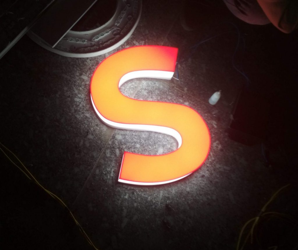 Acrylic Channel Letter with LED