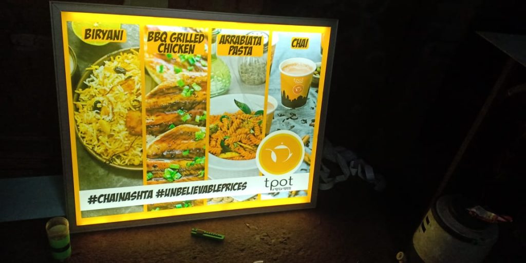 Restaurant Menu Sign Board