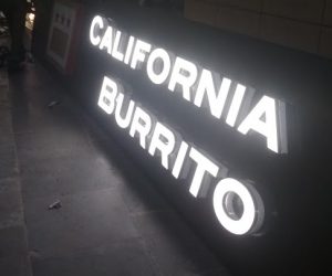 Channel Letters, Aluminum side with acrylic front with LED